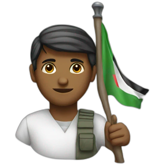 Free Palestine emoji