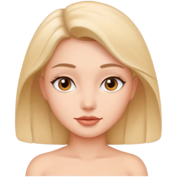 Naked women emoji