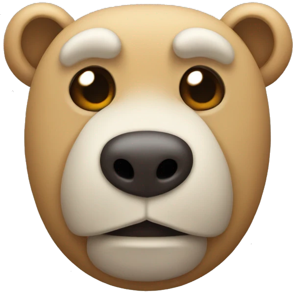 oso con un lazo en la cabeza  emoji