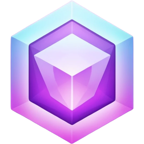 holographic purple form emoji