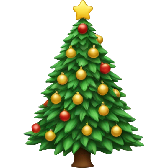 Christmas tree emoji