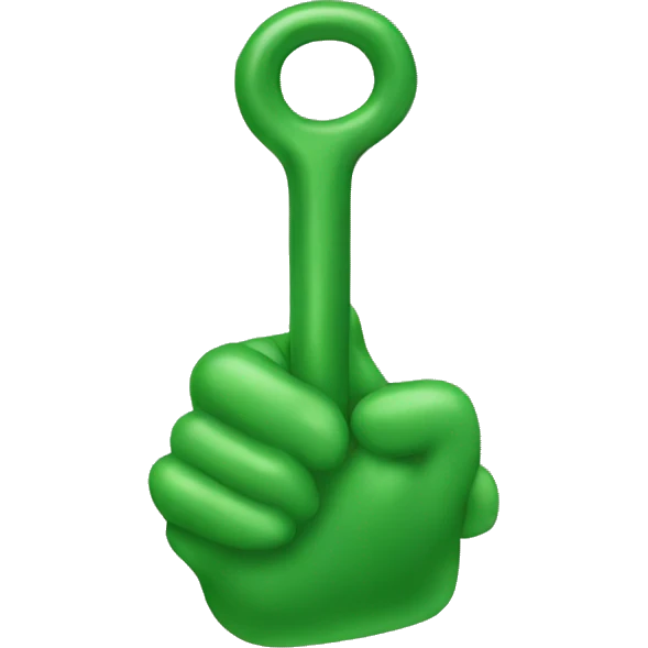 Green emoji