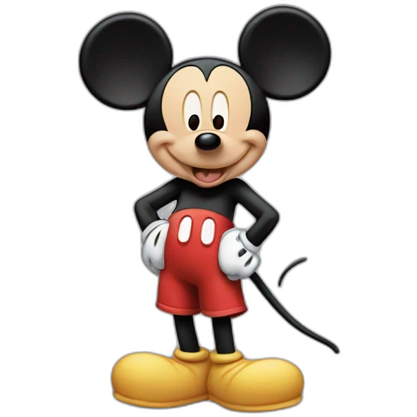 Mickey Mouse emoji