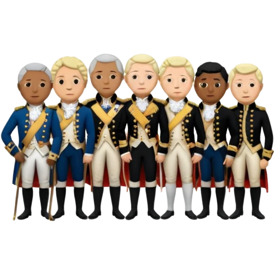 grievances the people of America had with King George III, about how he stripped them of their rights.
 emoji