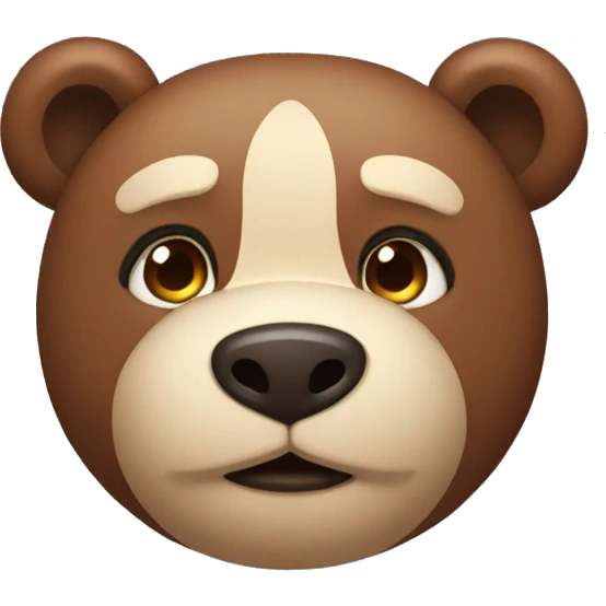 Oso amoroso  emoji