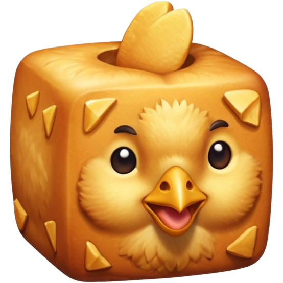 ricostilla, chicken cube emoji