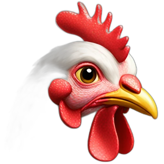 Luxury hen emoji
