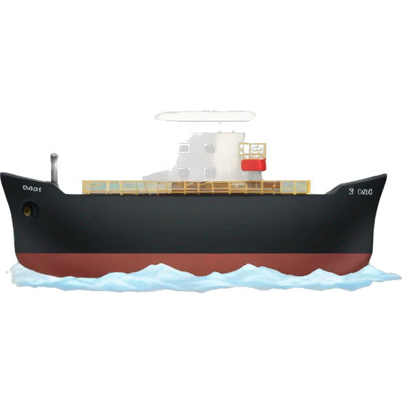 Inland ship emoji
