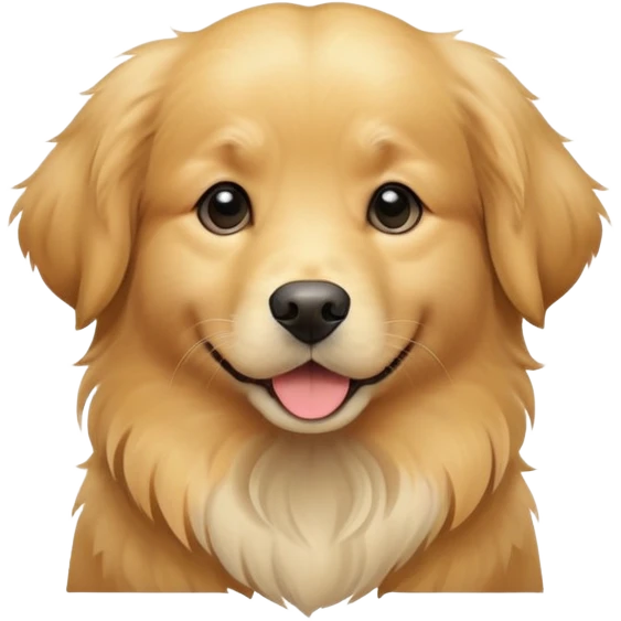 a dog emoji