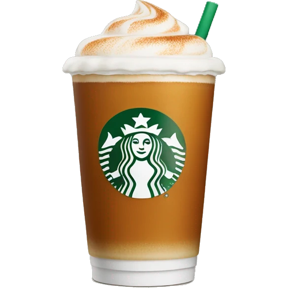 starbucks pumpkin latte emoji