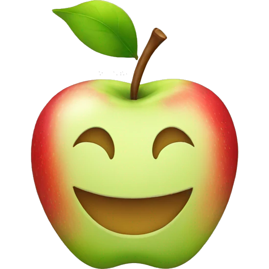 apple smile emoji