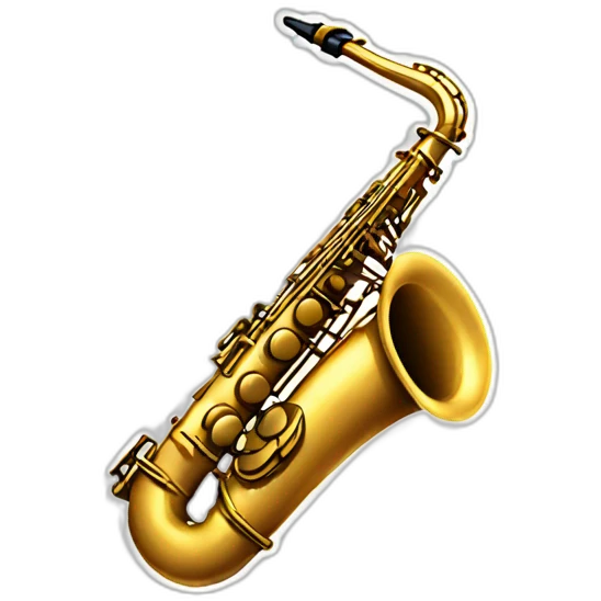 funky jazz saxophone emoji