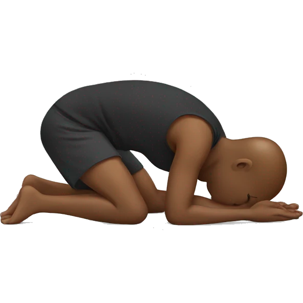 Prostration emoji