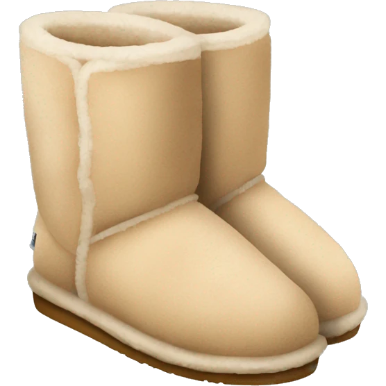 UGG slippers  emoji