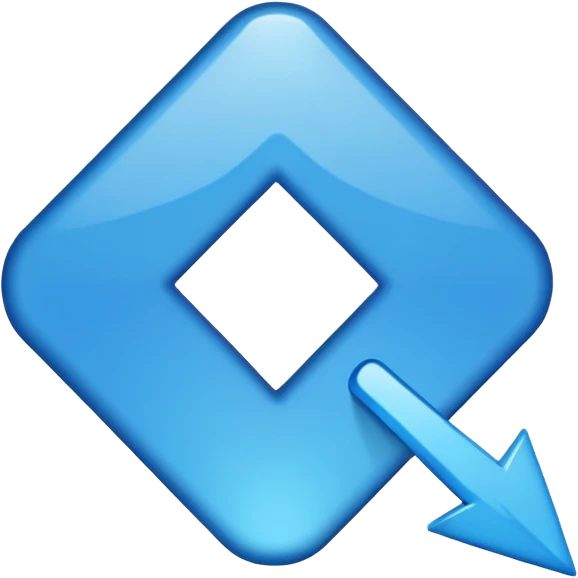 arrow  down download button emoji