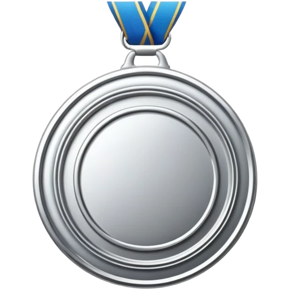 Platinum award medal emoji