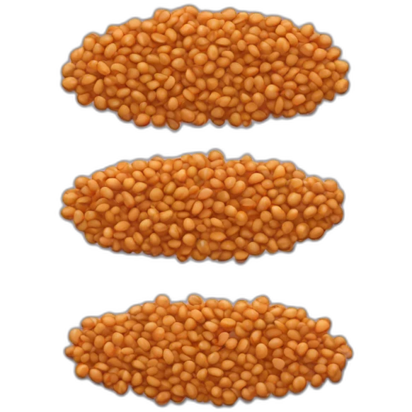 THREE LENTILS emoji