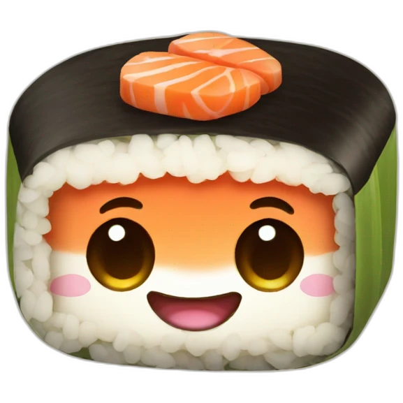 sweet sushi emoji