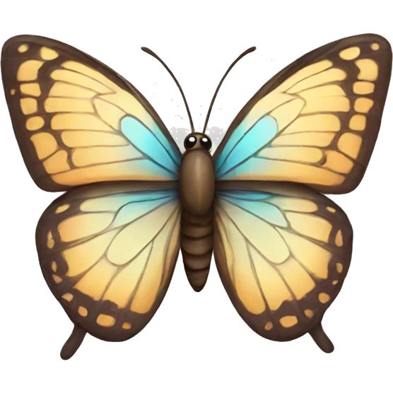 butterfly with bow emoji