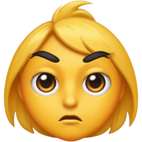 Bombastic side eye emoji