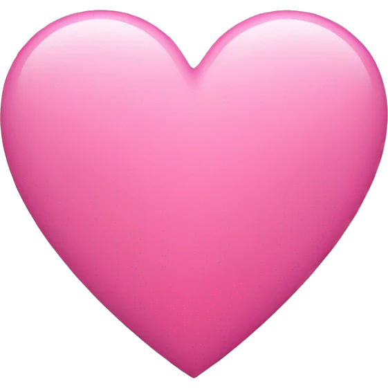 Pink heart emoji