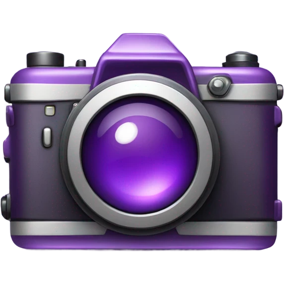 Violet camera emoji