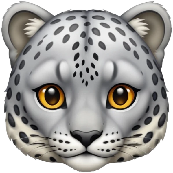 Snow loeopard emoji