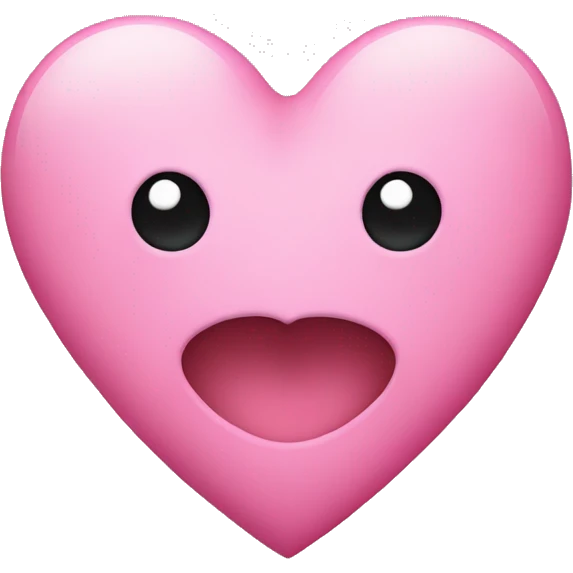 Pink heart emoji