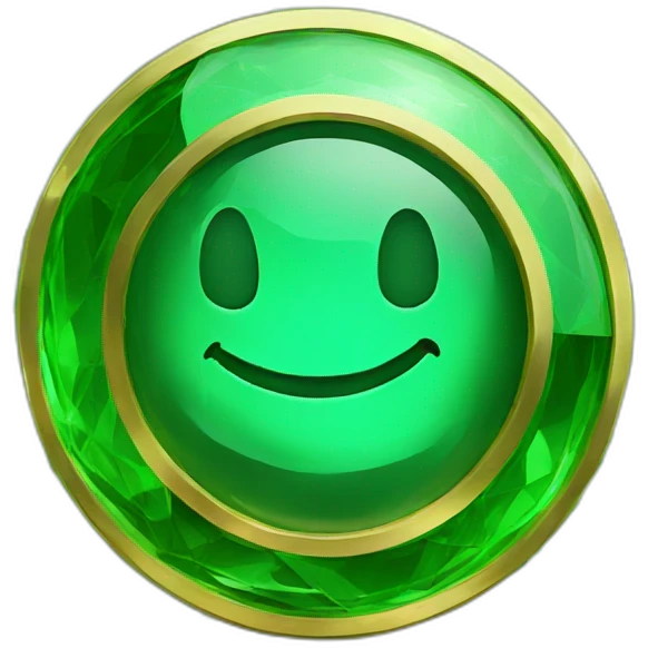 bitcoin emerald emoji