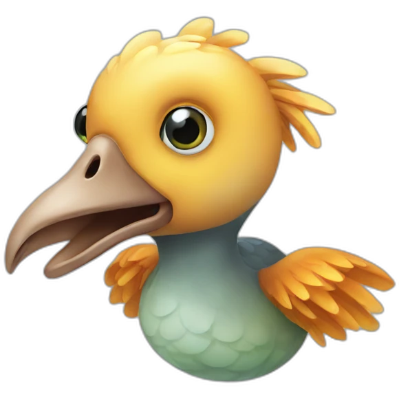 Dodo fish emoji