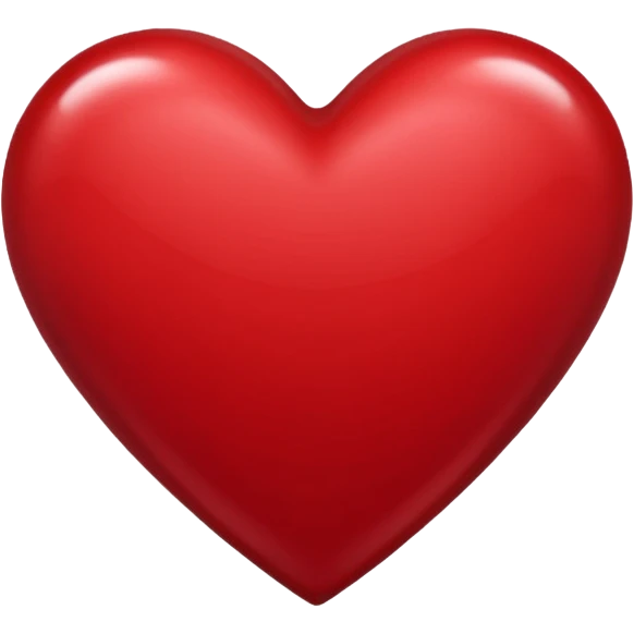 dark red heart emoji