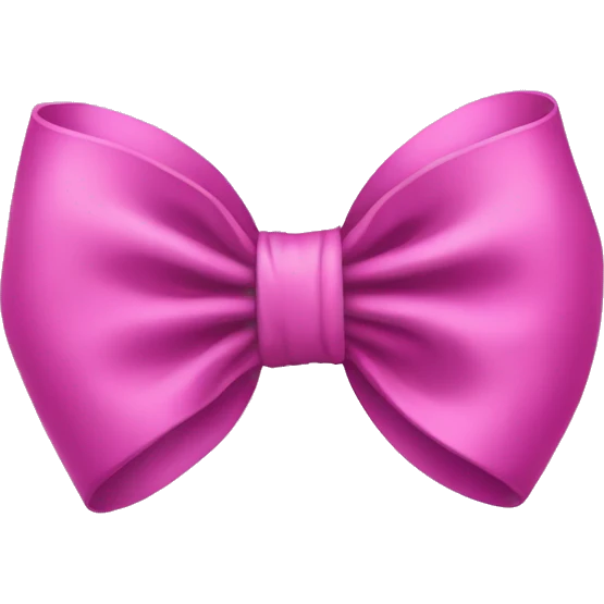 coquette bow emoji