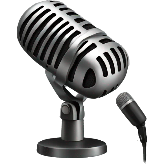 Microphone  emoji