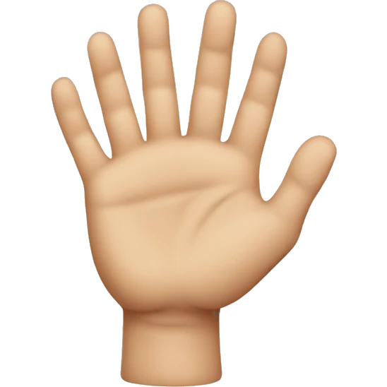 Horanghae hand emoji