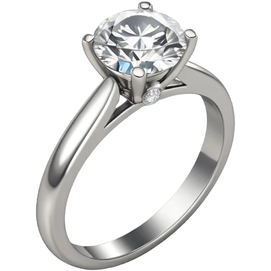Platinum Engagement ring emoji