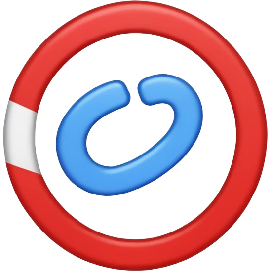 Make me an emoji to my school Holy cross davao college  representing this three colors ❤️💙🤍 make it like an arrow or a double line emoji