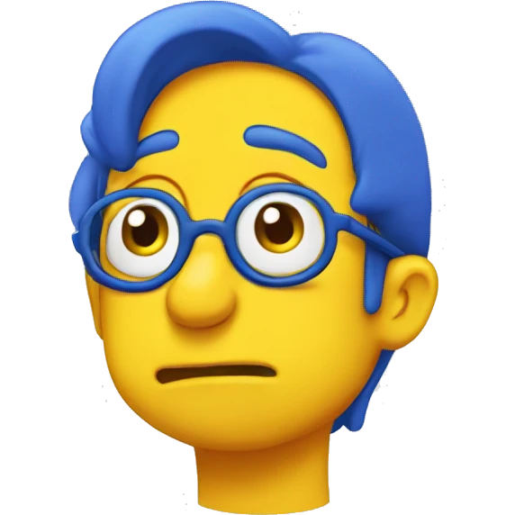 Milhouse crying emoji