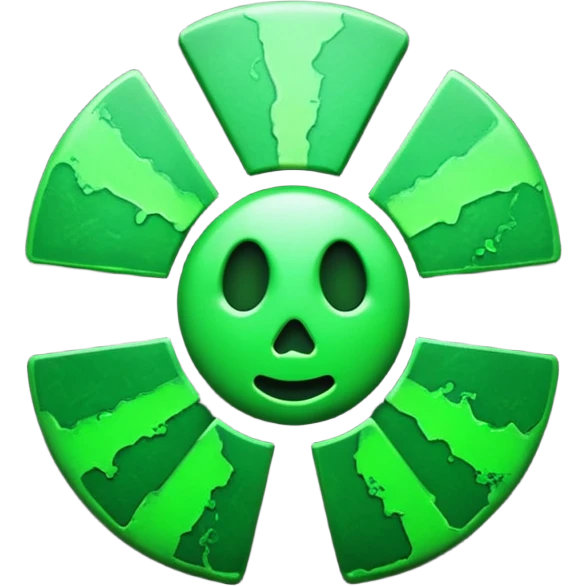 Radioactive emoji