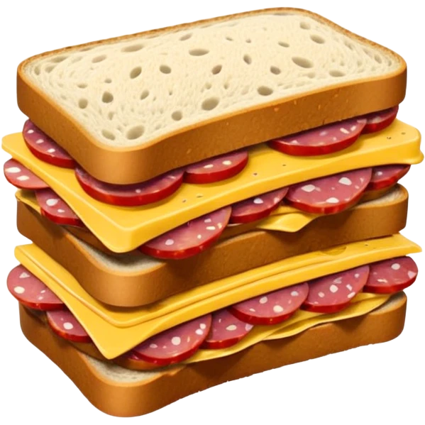 Salami sandwich emoji