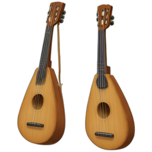Erlandskian Blakajaki Balalaika Family instrument emoji