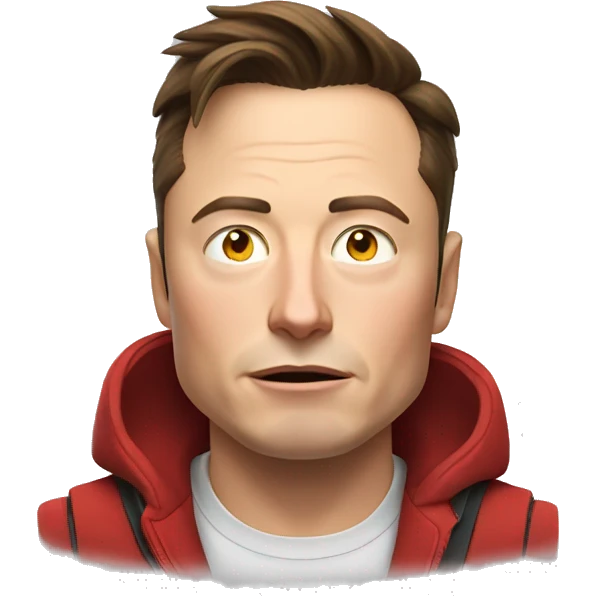 Elon musk tired about trainin emoji