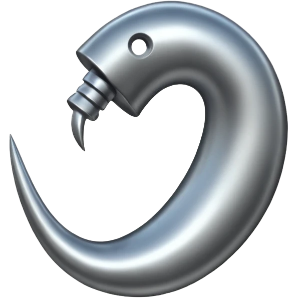 Hook emoji