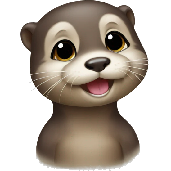 Baby otter emoji
