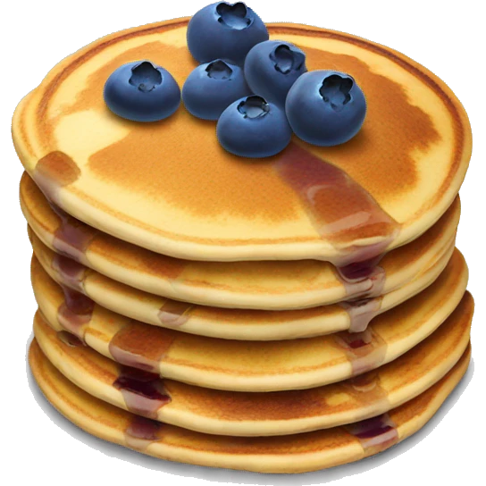 blueberry pancakes  emoji