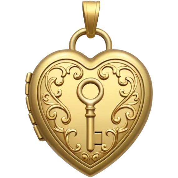 Tiny Key Locket
 emoji