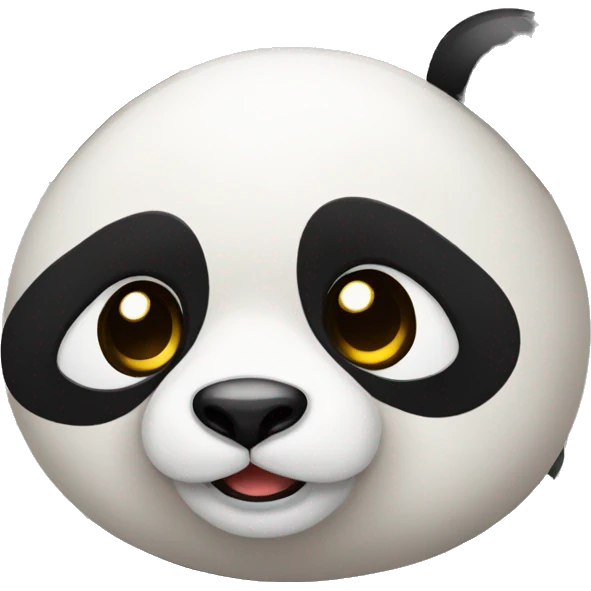 Panda amoureux emoji