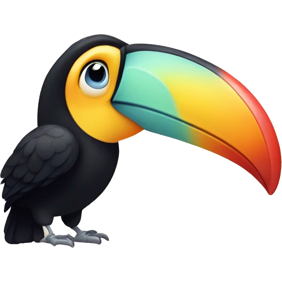 Toucan cute emoji