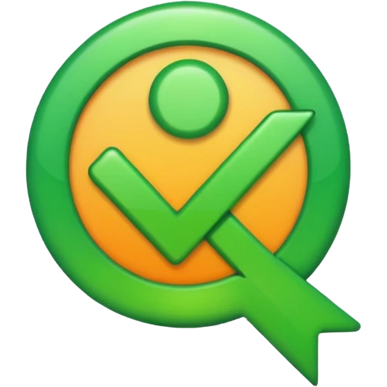 creative check mark emoji