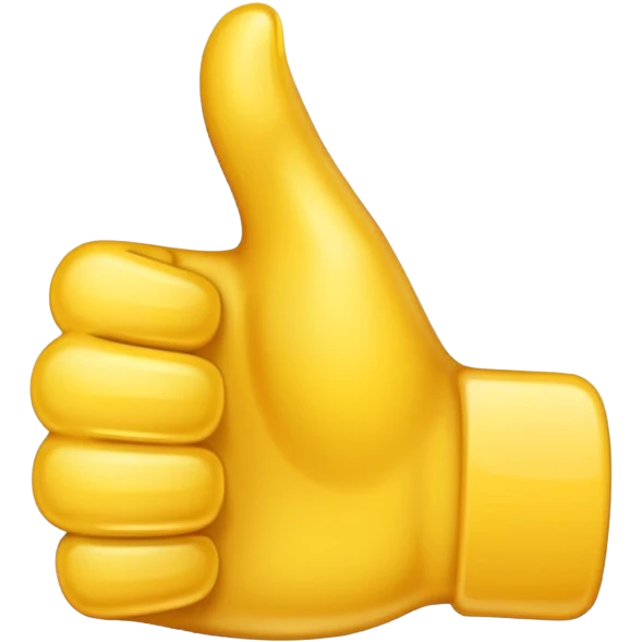 super long thumbs up emoij  emoji
