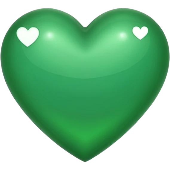 Green heart emoji